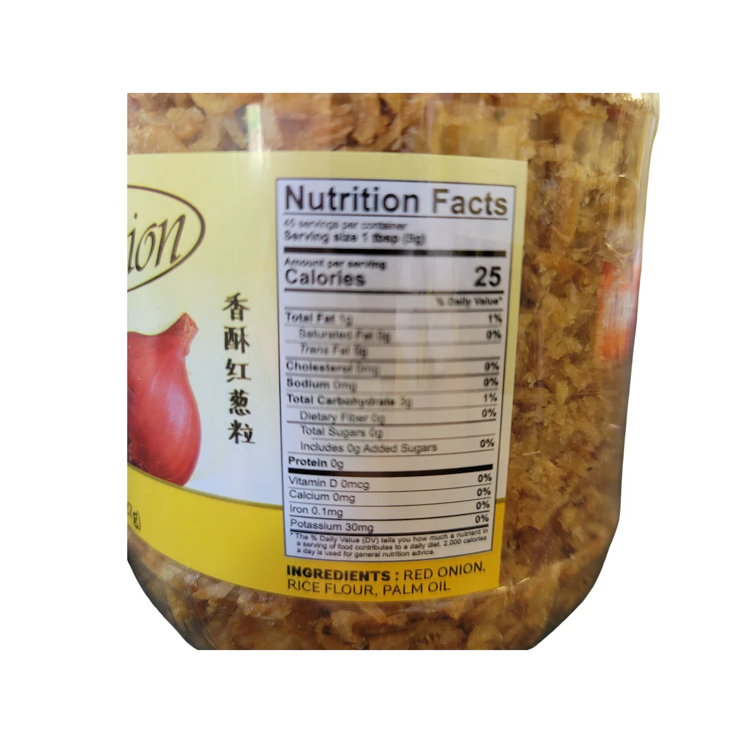 Wang Derm Fried Red Onion 8 Oz - Image 2