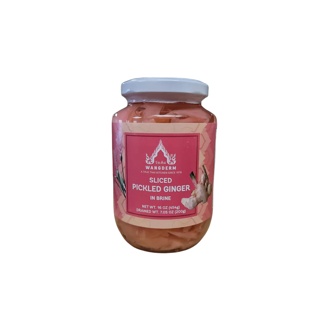 Wang Derm Pickled Ginger Sliced 16 Oz
