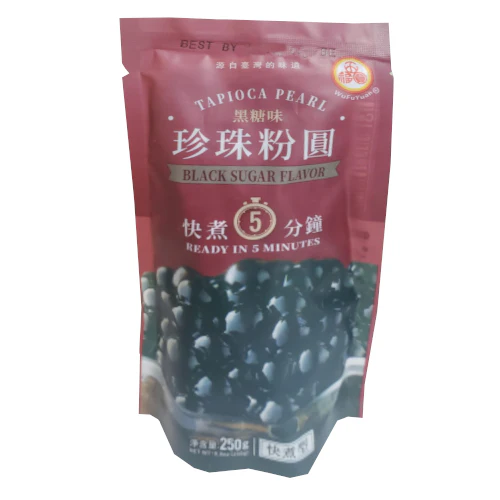 Wu Fu Yang Tapioca Pearl Boba Black Sugar Flavor 250 g