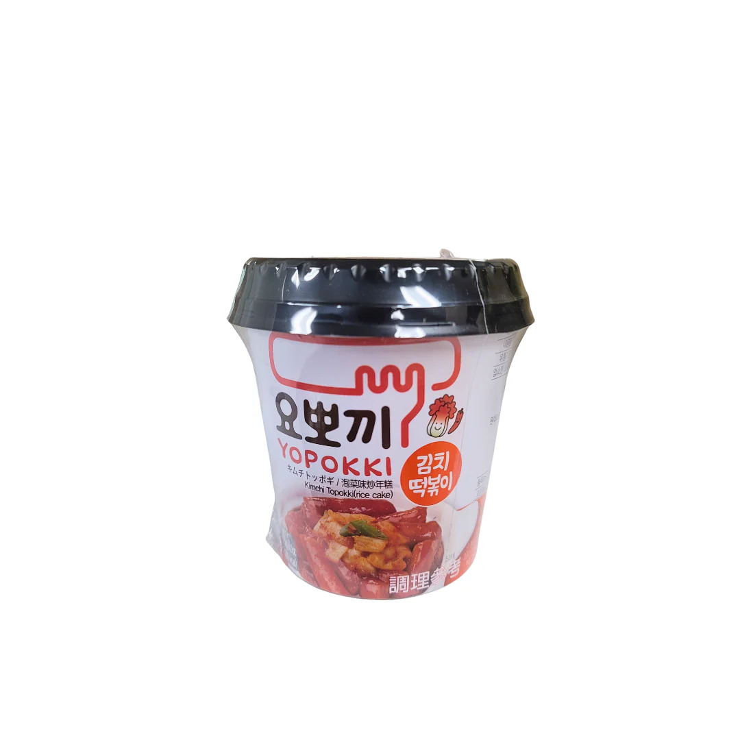 Yopokki Instant Kimchi Toppoki  4.2 Oz