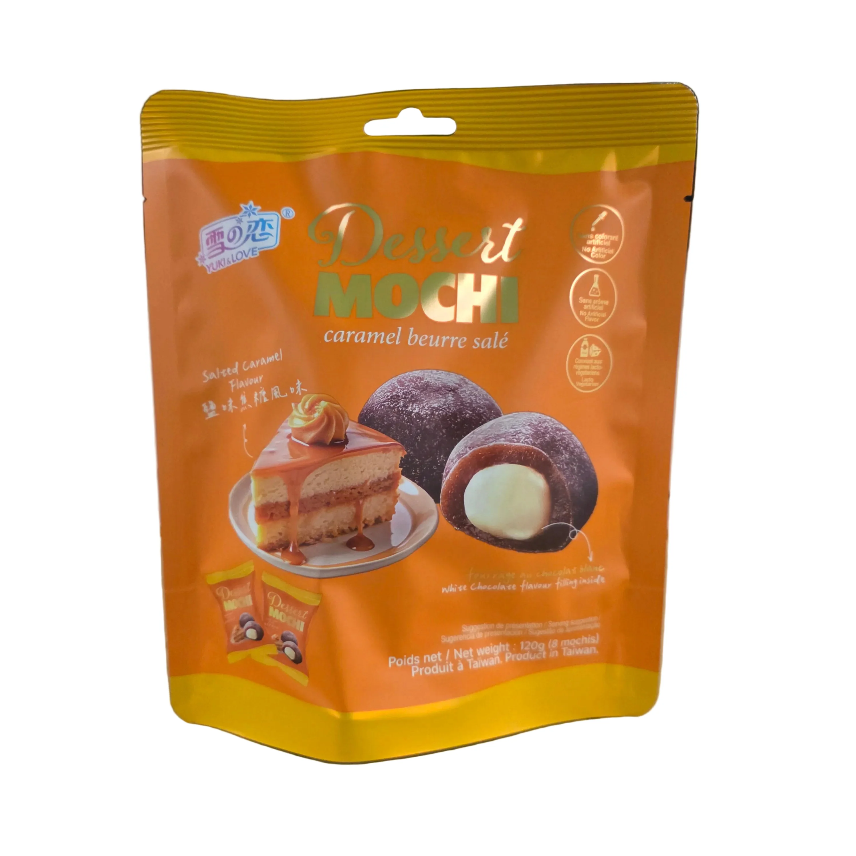 Yuki Love Mochi Salted Caramel 120 g (4.3 Oz)