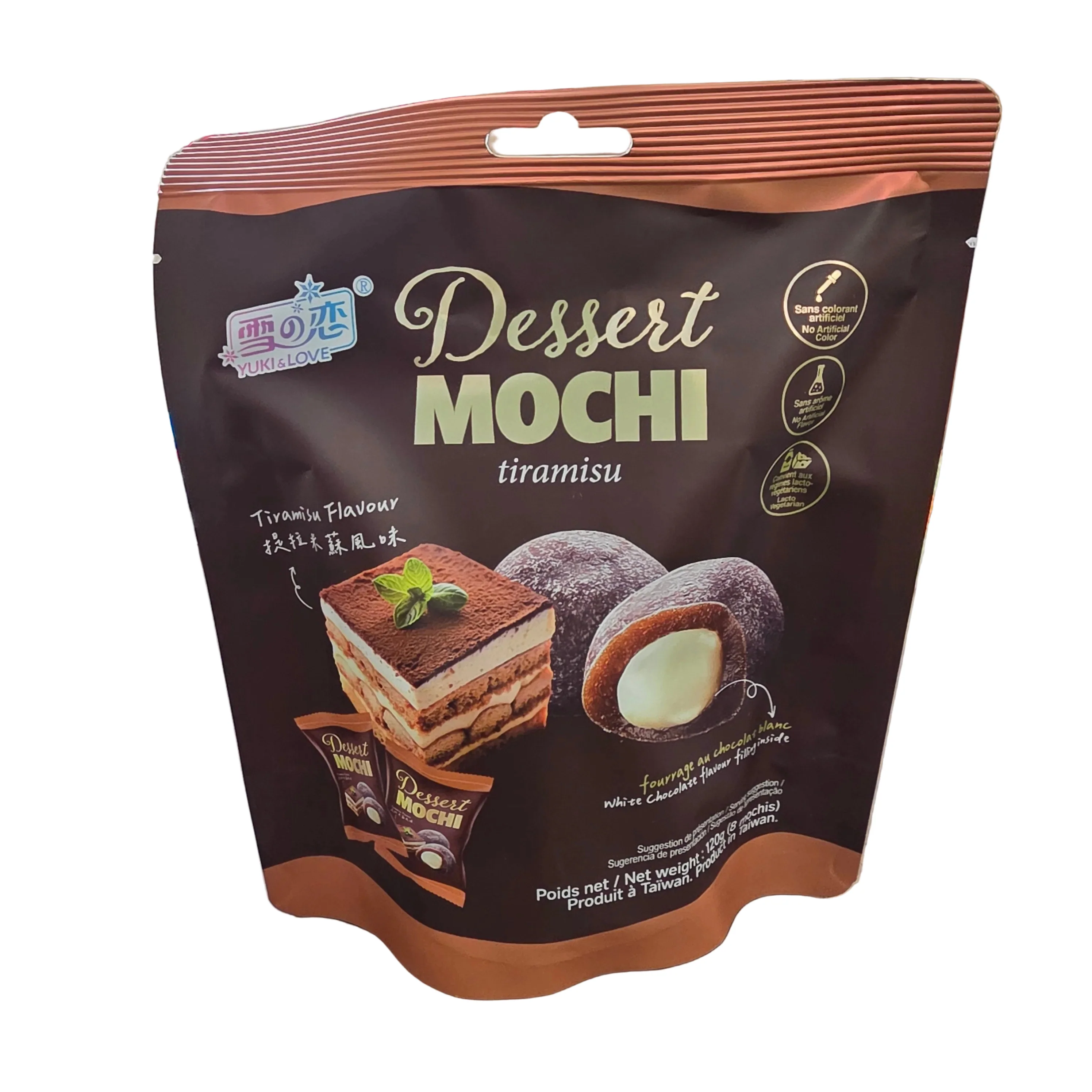 Yuki Love Mochi Tiramisu 120 g (4.3 Oz)