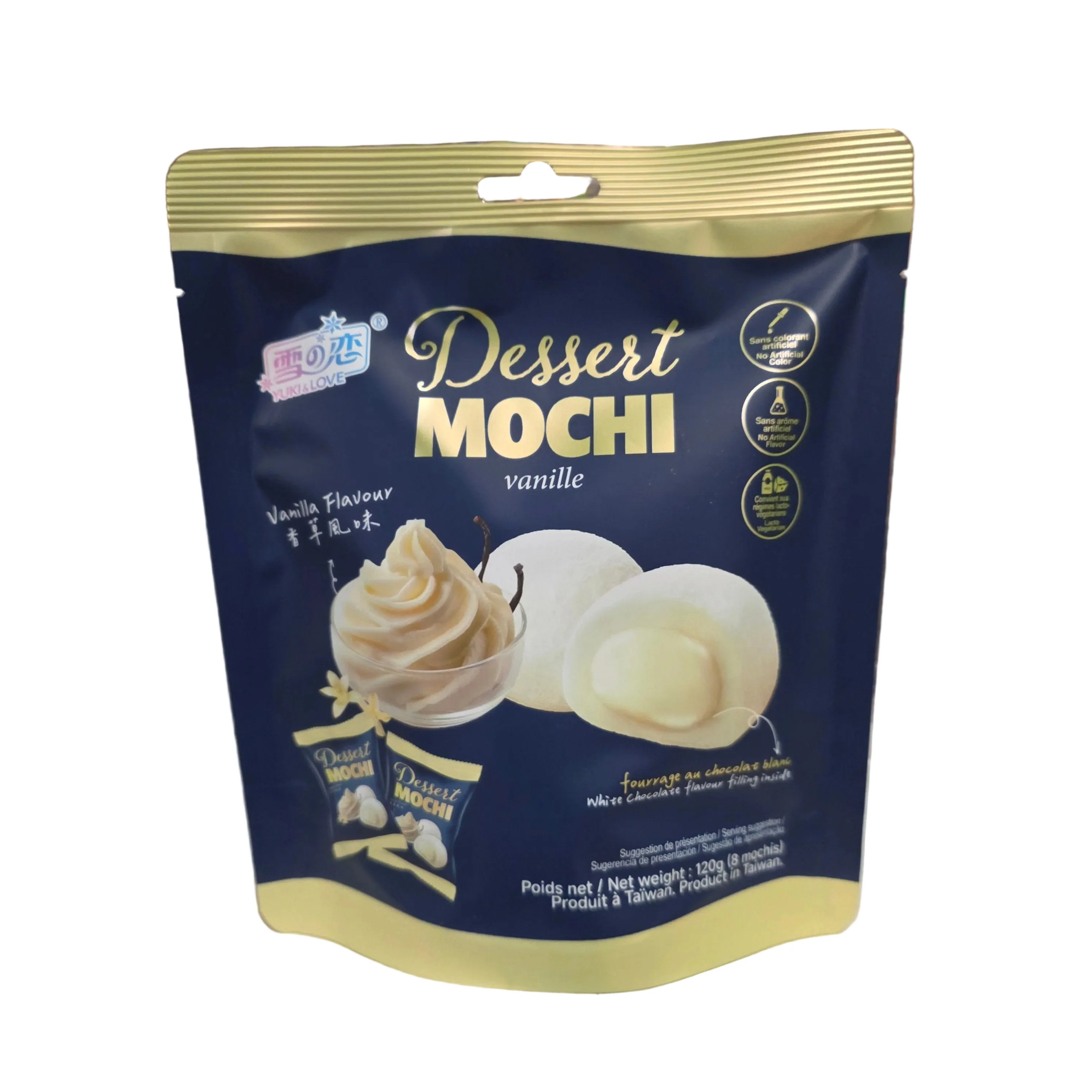 Yuki Love Mochi Vanilla 120 g (4.3 Oz)