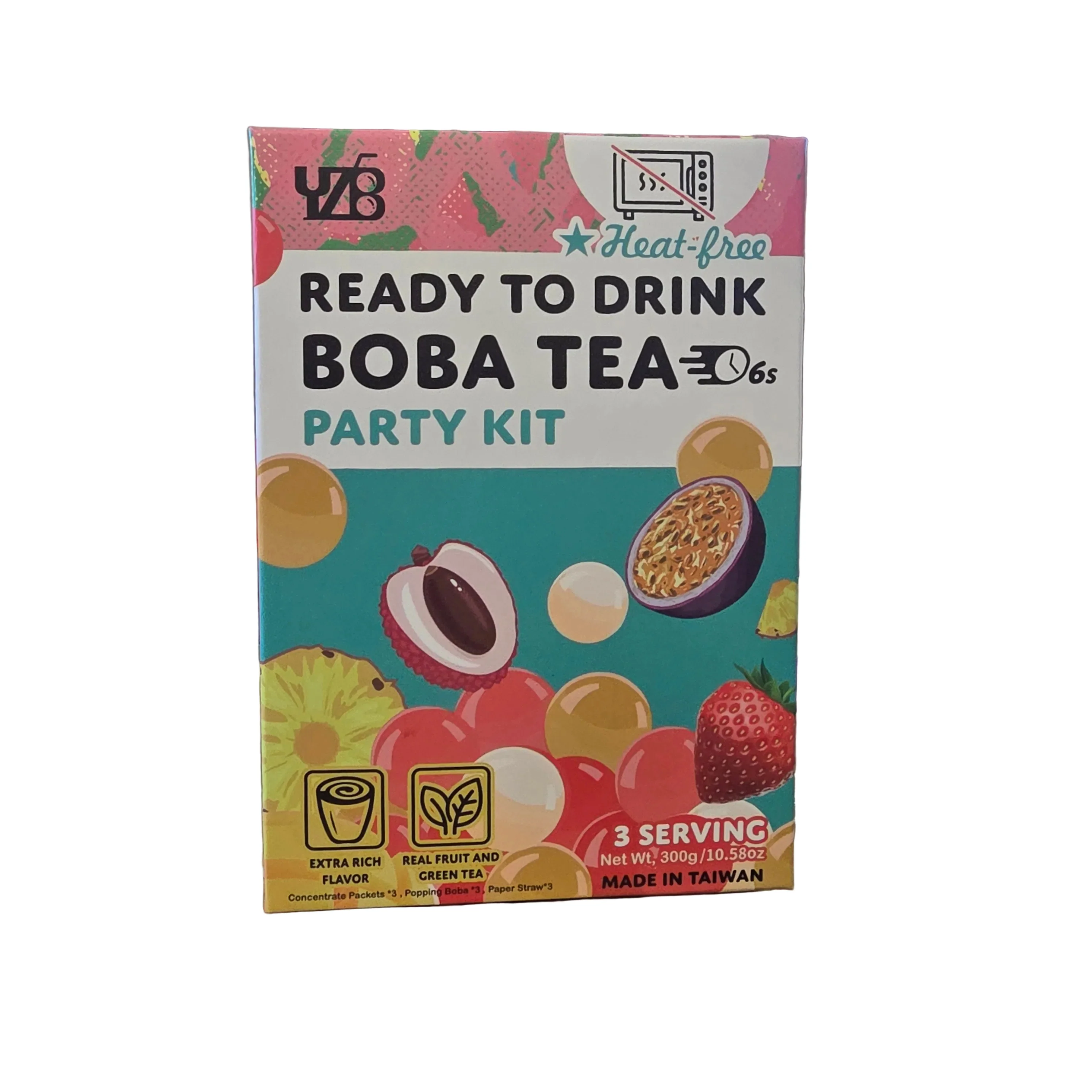 YZB Ready to Drink Boba Tea Party Kit (300 g)