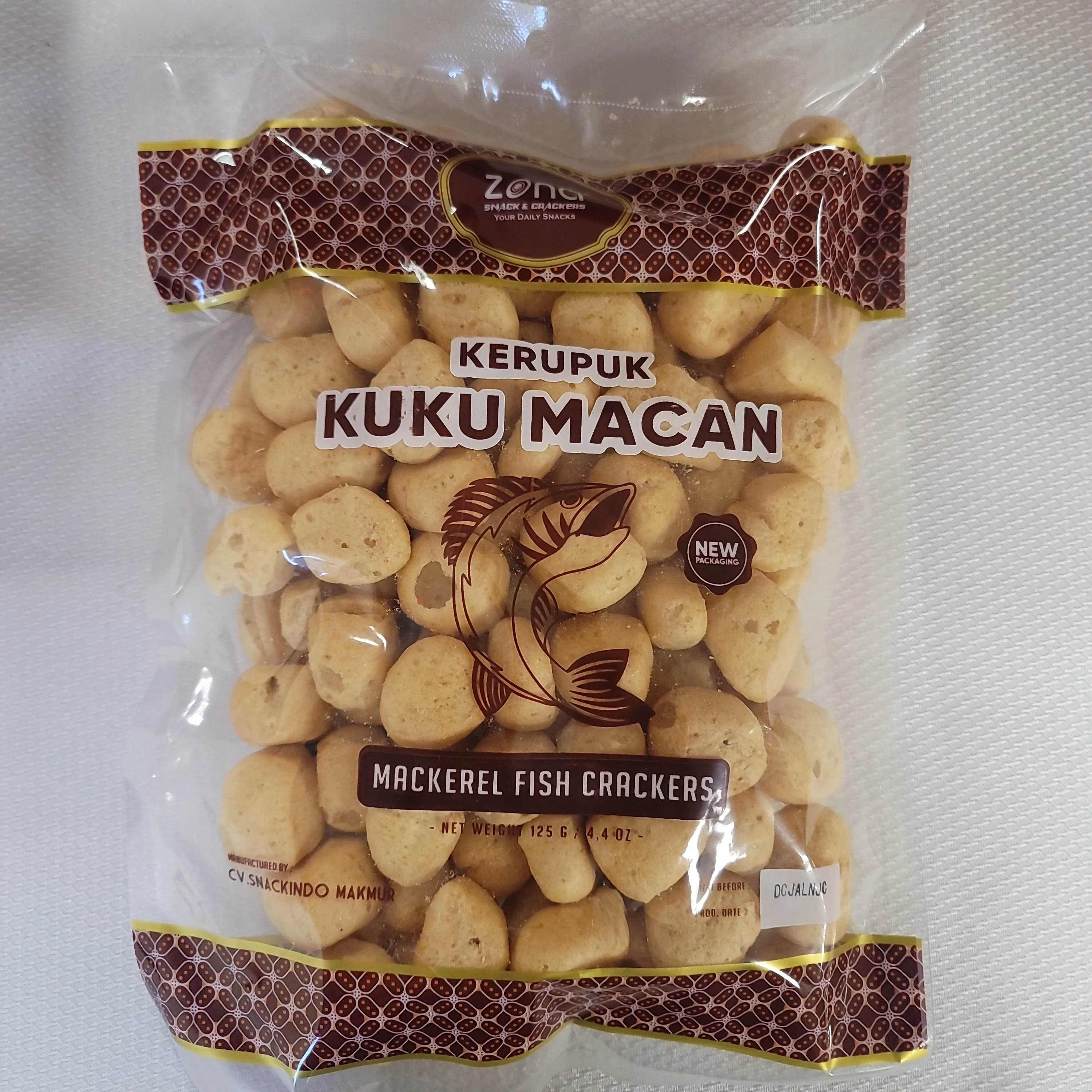 Zona Kerupuk Kuku Macan 4.4 oz (125 g)